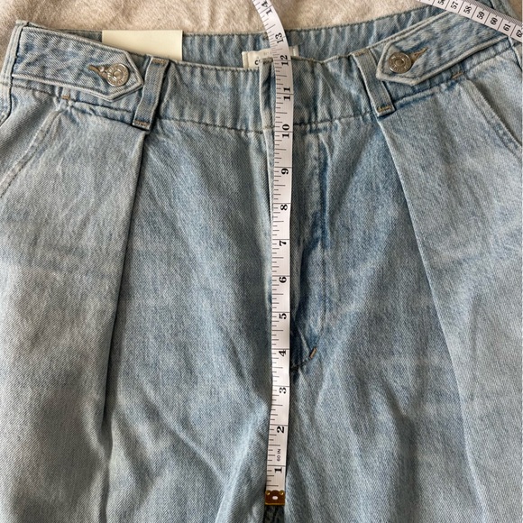 Evereve Citizens of Humanity Beverly Jeans Barrel 26 NWT Wide Leg Pleated Denim - Picture 9 of 10